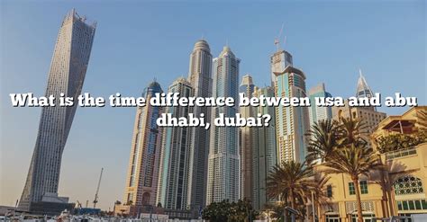 time difference between usa and dubai.